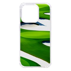 Golf Course Par Green Iphone 14 Pro Tpu Uv Print Case by Sarkoni