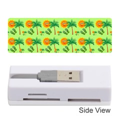 Summer Fun Pattern Memory Card Reader (stick) by LalyLauraFLM