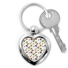 Happy Halloween Vector Images Key Chain (heart) by Sarkoni