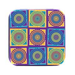 October 31 Halloween Square Metal Box (black) by Ndabl3x