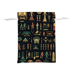 Hieroglyphs Space Lightweight Drawstring Pouch (l) by Ndabl3x