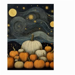 Pumpkin Halloween Large Garden Flag (two Sides) by Ndabl3x