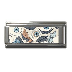 Eyes Pattern Superlink Italian Charm (9mm) by Valentinaart