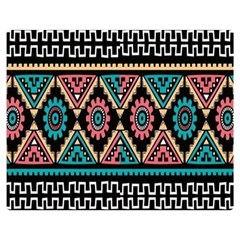 Aztec Wallpaper Premium Plush Fleece Blanket (medium) by nateshop