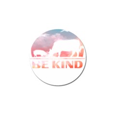 Be Kind To Animals Or Ill Kill You T- Shirt Vegan Be Kind Farm Animal Design Dairy Cow And Pig T- Sh Yoga Reflexion Pose T- Shirtyoga Reflexion Pose T- Shirt Golf Ball Marker (10 Pack) by hizuto
