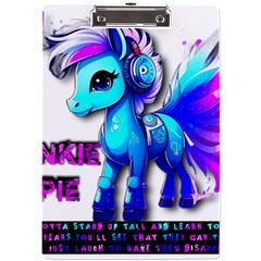 Pinkie Pie  A4 Acrylic Clipboard by Internationalstore