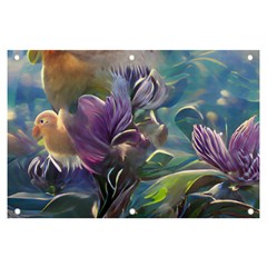 Abstract Blossoms  Banner And Sign 6  X 4  by Internationalstore