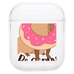 Capybara T- Shirt Cute Gentlemen Capybara T- Shirt Yoga Reflexion Pose T- Shirtyoga Reflexion Pose T- Shirt Airpods 1/2 Case by hizuto