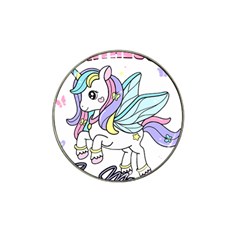 Waitress T- Shirt Awesome Unicorn Waitresses Are Magical For A Waiting Staff T- Shirt Hat Clip Ball Marker (4 Pack) by ZUXUMI