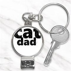 Cat Dad Gray Hair T- Shirt Cat Dad Gray Hair T- Shirt Yoga Reflexion Pose T- Shirtyoga Reflexion Pose T- Shirt Nail Clippers Key Chain by hizuto