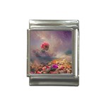 Floral Blossoms  Italian Charm (13mm) Front
