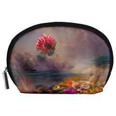 Floral Blossoms  Accessory Pouch (large) by Internationalstore