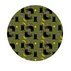 Cat Cartoon Cats Animal Pattern Mini Round Pill Box (pack Of 5) by Pakjumat
