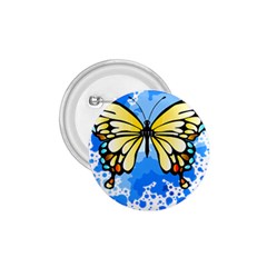 Butterfly Art T- Shirtbutterfly T- Shirt 1 75  Buttons by JamesGoode