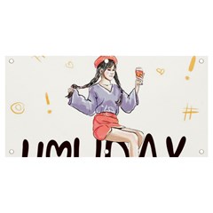 Holiday Banner And Sign 4  X 2  by SychEva