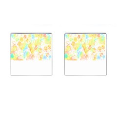 Abstract T- Shirt Abstract Colored Background T- Shirt Cufflinks (square) by EnriqueJohnson