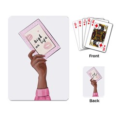 Hand 2 Playing Cards Single Design (rectangle) by SychEva