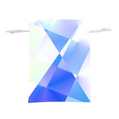 Abstract T- Shirt Blue Abstract Chess Cell Pattern Minimalism T- Shirt Lightweight Drawstring Pouch (l) by EnriqueJohnson