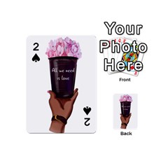 All You Need Is Love 1 Playing Cards 54 Designs (mini) by SychEva