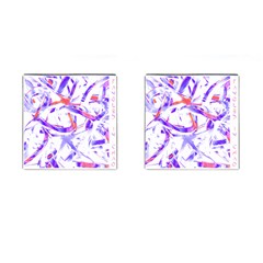 Abstract T- Shirt Entangled In Chaos T- Shirt Cufflinks (square) by EnriqueJohnson