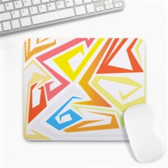 African Patterns T- Shirt Africa Is My Dna T- Shirt Large Mousepad by EnriqueJohnson