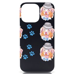 Australian Shepherd Dog Pattern T- Shirt Australian Shepherd Dog Cute Pattern T- Shirt Iphone 14 Pro Max Black Uv Print Case by EnriqueJohnson