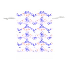 Bat Pattern T- Shirt Bats And Bows Blue Orange T- Shirt Lightweight Drawstring Pouch (l) by EnriqueJohnson