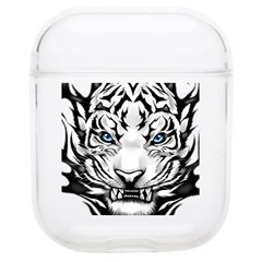 White And Black Tiger Airpods 1/2 Case by Sarkoni