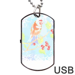 Bird Lover T- Shirtbird T- Shirt (10) Dog Tag Usb Flash (two Sides) by EnriqueJohnson
