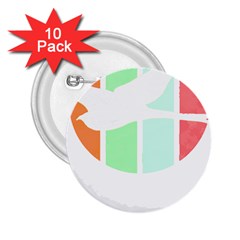 Bird Lover T- Shirtbird T- Shirt (11) 2 25  Buttons (10 Pack)  by EnriqueJohnson