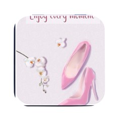 Shoes Square Metal Box (black) by SychEva