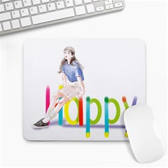 Happy Large Mousepad by SychEva