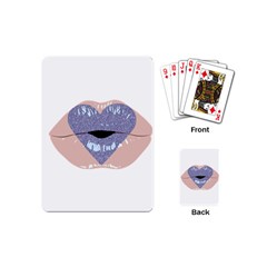 Lips -18 Playing Cards Single Design (mini) by SychEva