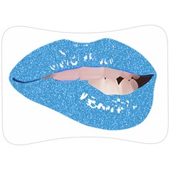 Lips -21 Velour Seat Head Rest Cushion by SychEva
