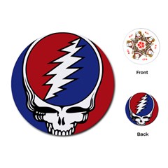 Grateful Dead Playing Cards Single Design (round) by Sarkoni
