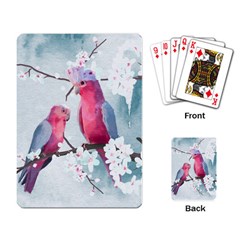 Watercolor Parrot Playing Cards Single Design (rectangle) by SychEva