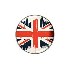 Union Jack England Uk United Kingdom London Hat Clip Ball Marker (4 Pack) by uniart180623