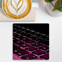 Computer Keyboard Uv Print Square Tile Coaster  by Ket1n9