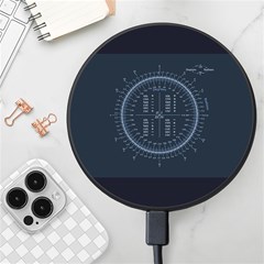 Minimalistic Knowledge Mathematics Trigonometry Wireless Fast Charger(black) by Ket1n9
