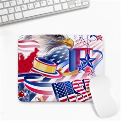 United States Of America Usa  Images Independence Day Small Mousepad by Ket1n9
