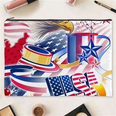 Independence Day United States Of America Cosmetic Bag (xxxl) by Ket1n9