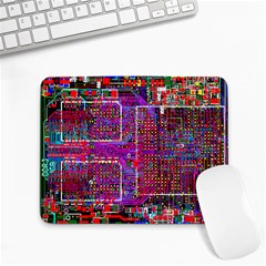 Technology Circuit Board Layout Pattern Small Mousepad by Ket1n9