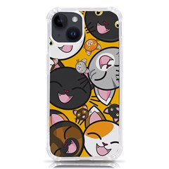 Cats-cute-kitty-kitties-kitten Iphone 14 Tpu Uv Print Case by Ket1n9