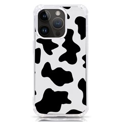 Animal-print-black-and-white-black Iphone 14 Pro Tpu Uv Print Case by Ket1n9