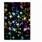 Christmas Star Gloss Lights Light Small Garden Flag (Two Sides) Front