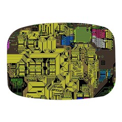 Technology Circuit Board Mini Square Pill Box by Ket1n9