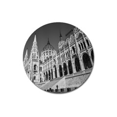Architecture-parliament-landmark Magnet 3  (round) by Ket1n9