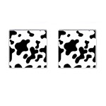 Cow Pattern Cufflinks (Square) Front(Pair)