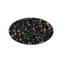 Illustration Universe Star Planet Sticker Oval (100 Pack) by Grandong