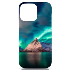 Amazing Aurora Borealis Colors Iphone 14 Pro Max Black Uv Print Case by Grandong